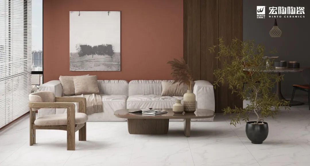 尊龙凯时官网版登录和璧岩通体大理石瓷砖效果图三