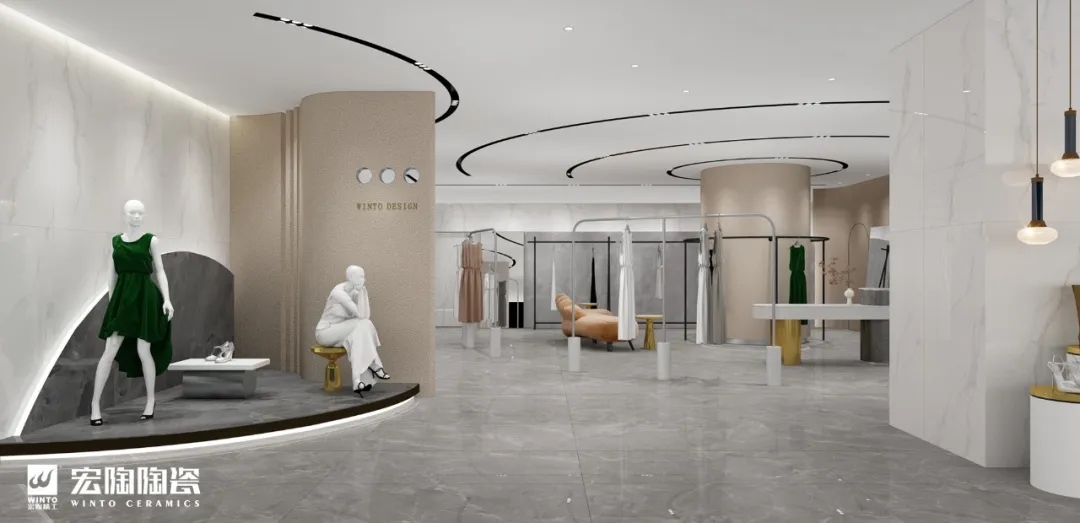 尊龙凯时官网版登录大板TPGMW157034（宝石灰）瓷砖地砖效果图