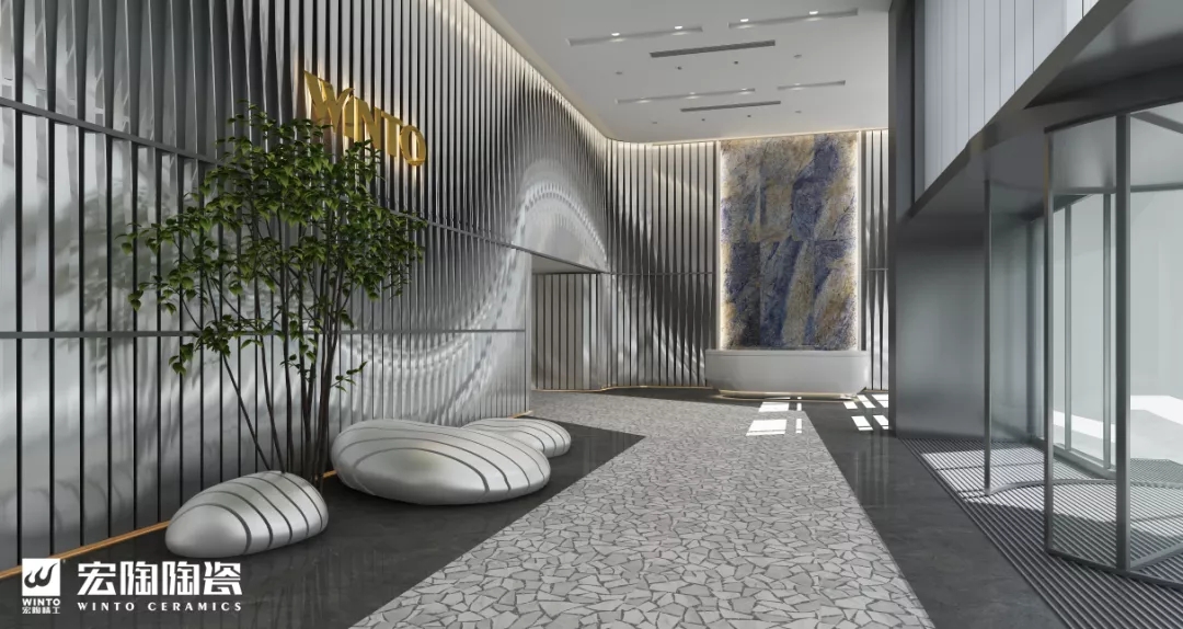尊龙凯时官网版登录缎光釉瓷砖地砖装修效果图