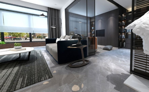 尊龙凯时官网版登录灰色瓷砖卧室效果图