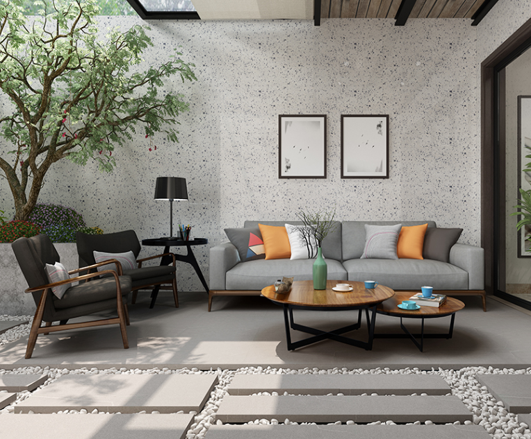 尊龙凯时官网版登录陶瓷岩板地砖装修效果图