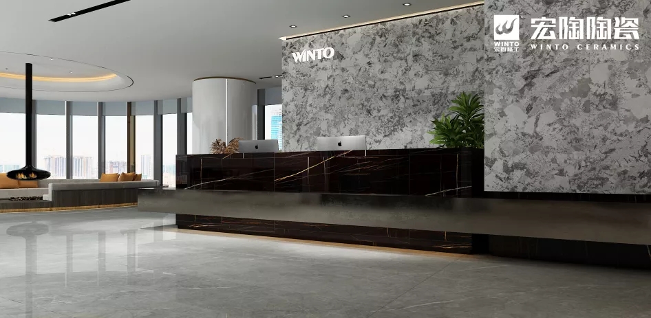 尊龙凯时官网版登录卡梅尼灰地砖装修效果图