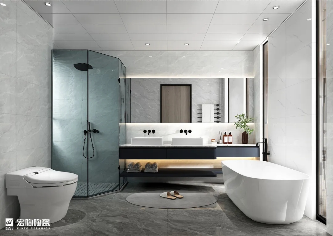 尊龙凯时官网版登录地砖TPGR84012埃迪尔400×800mm效果图