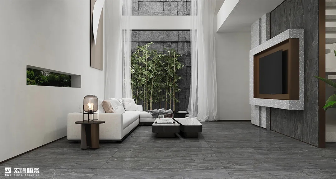 尊龙凯时官网版登录TPGMW157037安塔利亚灰瓷砖地砖装修效果图 