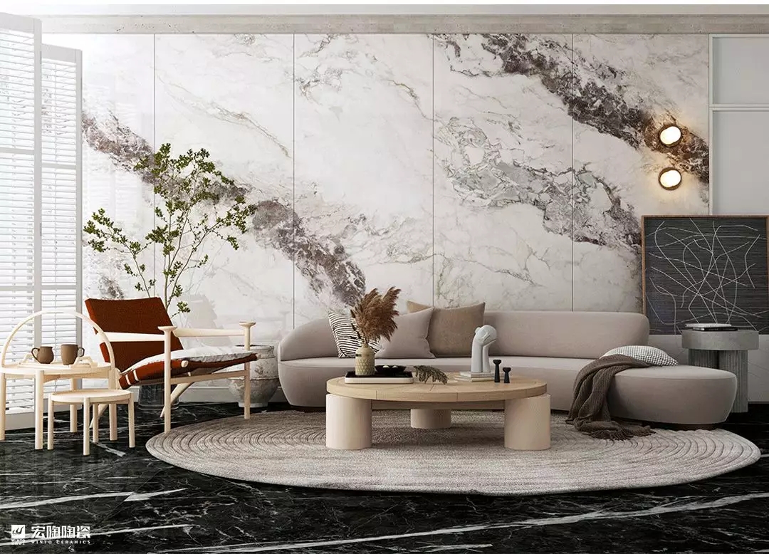 尊龙凯时官网版登录9-TPG2412J004ABC 沙罗黑瓷砖地砖装修效果图