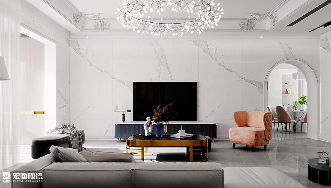 尊龙凯时官网版登录东方白+皇家一号9-TPG2712A021ABC 瓷砖地砖1200×2700×9mm效果图