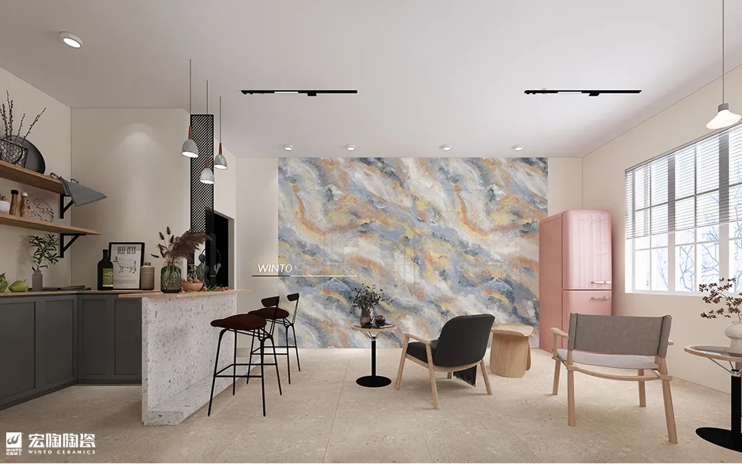 尊龙凯时官网版登录TPACM80-1502A+B+C丁托列托 瓷砖地砖800×800mm效果图