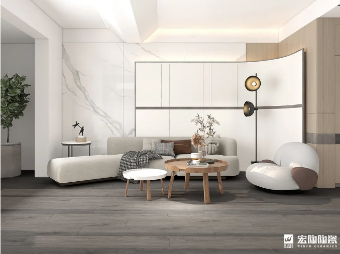 尊龙凯时官网版登录TCB1220011 斐拉云杉 200x1200mm地砖效果图