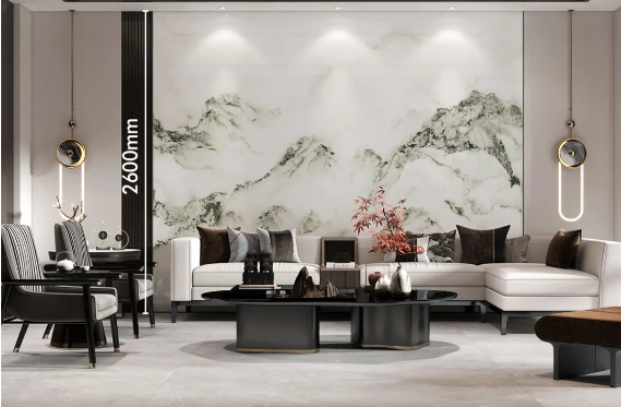 尊龙凯时官网版登录800×2600mm岩板新中式效果图