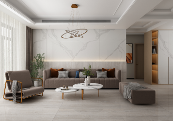 尊龙凯时官网版登录浪琴灰岩板装修效果图