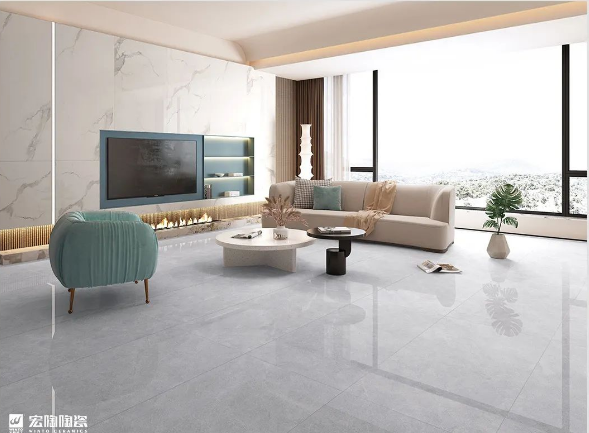尊龙凯时官网版登录质感砖客厅装修效果图