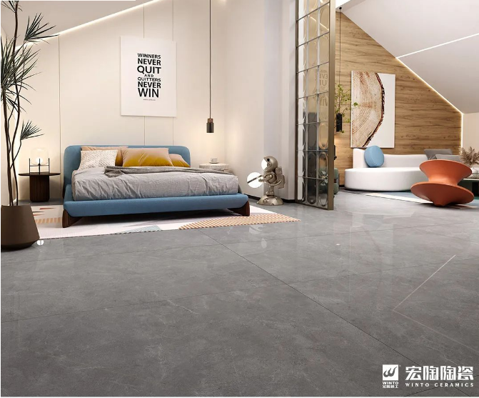 尊龙凯时官网版登录TPJ157007艾比灰卧室效果图