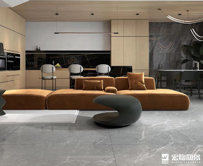 尊龙凯时官网版登录地砖TPG157272旺达灰效果图